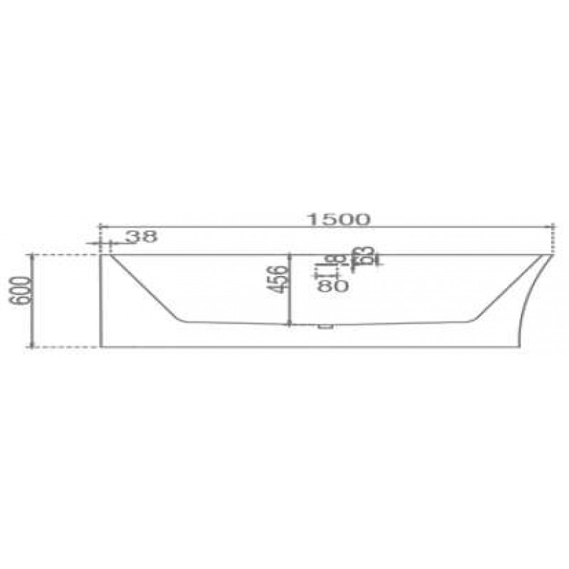 AVIA HARPER-150 Freestanding Bath